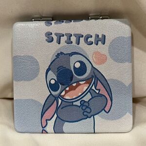 Disney Lilo & Stitch Stitch in Clouds Compact Mirror Pocket Makeup Mirror NEW